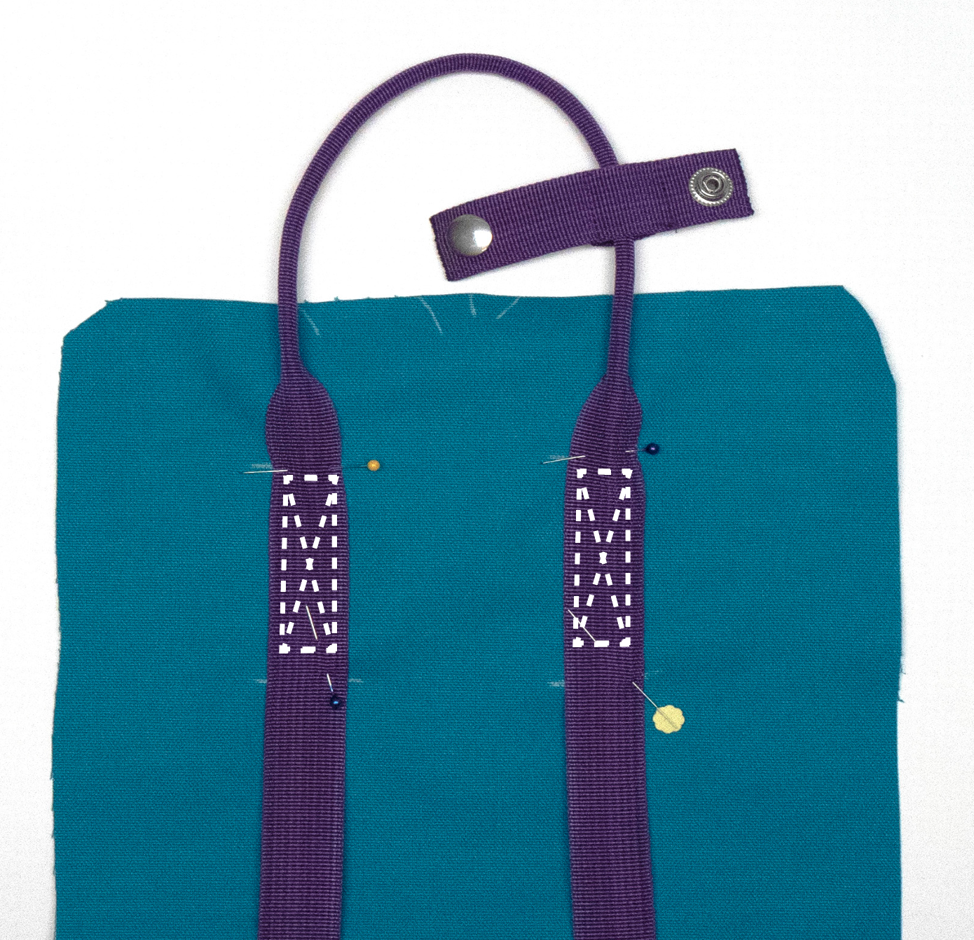 Sewing Pattern for Canvas Backpack