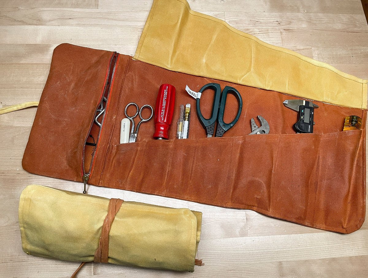 Sewing Pattern for Canvas Tool Roll